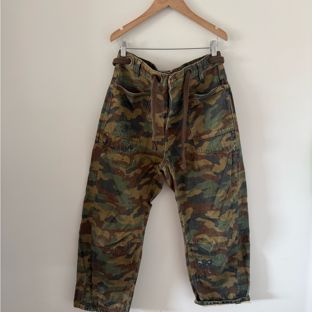 Free People • Camo pants